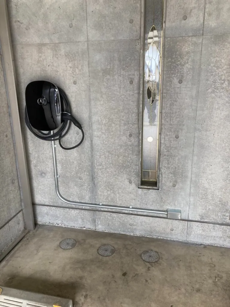 水戸市S様 EV・PHEV 取付工事